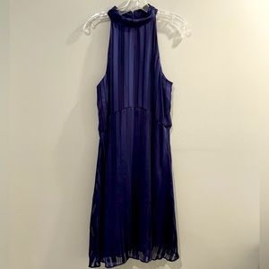 Banana Republic Navy Halter Dress Sz 14